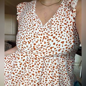 Animal print top!